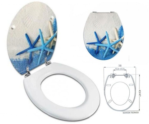 Sedile copriwater universale - sedile,