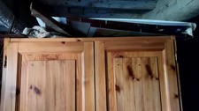 armadio 2 ante Pino Legno Pieno Ottime Condizioni 