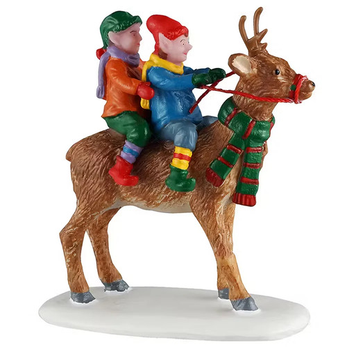 Reindeer rides santa - rides, santa's