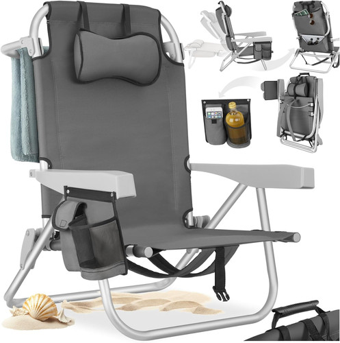 Tectake sedia spiaggia - da,