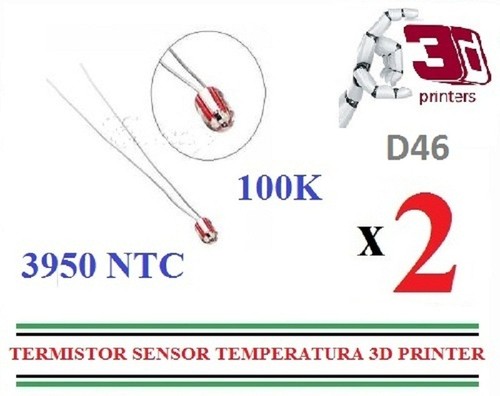 Termistor 100k 3950 ntc - 2,