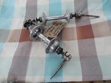 1 PAIO MOZZI BICI PICCOLA FLANGIA CAMPAGNOLO GRAN SPORT CON SPIEDINI DRITTI