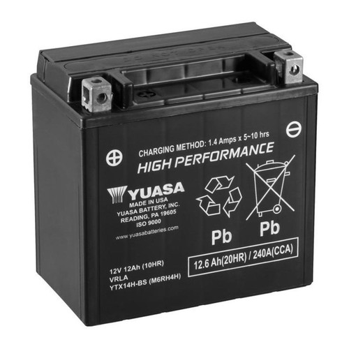 Batteria yuasa ytx14h - yuasa, agm