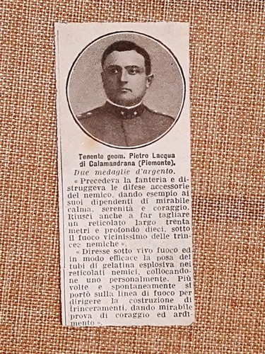 Decorato valore 1916 - decorato,