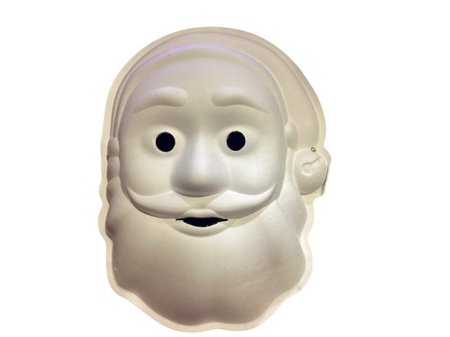 Natale maschera bianca - maschera,
