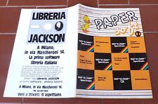 Rivista PAPER SOFT 31 del 1985 - ZX Spectrum Sinclair QL