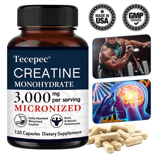 Creatine monohydrate capsules - creatine,