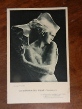 20140) FERRARA LA VITTORIA DEL PIAVE SCULTORE ARRIGO MINERBI FRAMMENTO