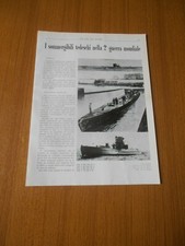 SOMMERGIBILI TEDESCHI SECONDA
