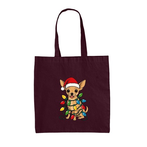 Chihuahua natale luci borsa - chihuahua,