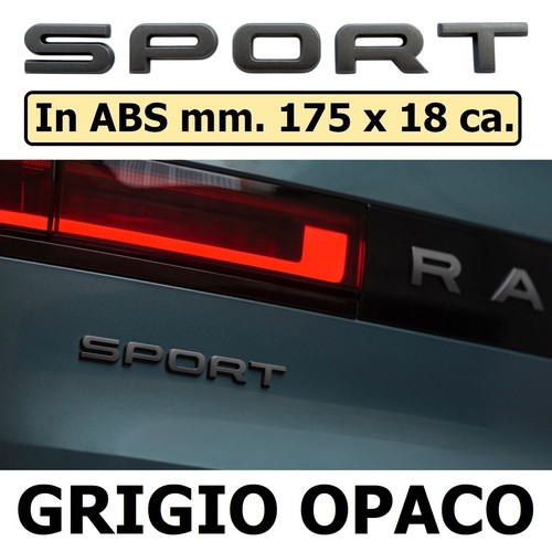 Logo scritta posteriore sport - scritta,