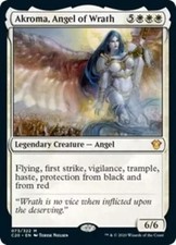 mtg magic Akroma, Angel of Wrath ENGLISH ange de la colère commander ikoria