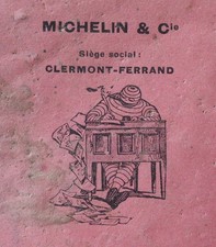 1922 MICHELIN carnet pour