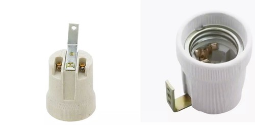 Portalampada ceramica e27 - in,