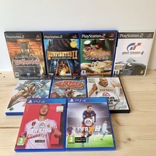 Lotto 8 giochi console Sony PS2 e PS4 non testati