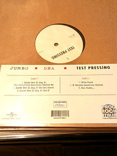 Jumbo dna test pressing - ",