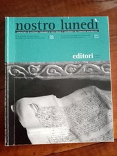 Rivista letteraria NOSTRO LUNEDÌ - #12/2009 (ultima uscita della prima serie)