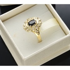 ANELLO CON ZAFFIRO  E