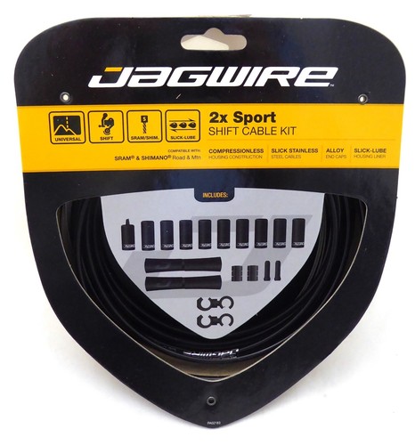 Jagwire sport kit cambio - 2x,