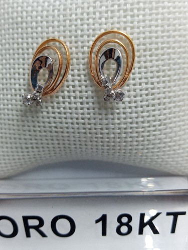 Orecchini oro bianco 750 - , 18