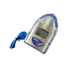 DP1107 IMPACT CAR AUDIO TERMINALE BATTERIA 50MM VOLTOMETRO 