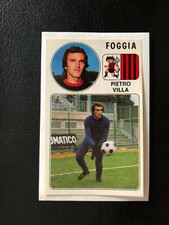 FIGURINA CALCIATORI PANINI 76/77 FOGGIA VILLA n 81 OTTIMA DA RECUPERO