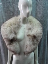 Collo Stola Scialle Pelliccia Volpe     lunghezza cm 120