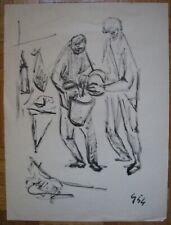 Giuseppe GAMBINO (Vizzini 1928–Preganziol 1997) Musicanti con salumi e gatto '54