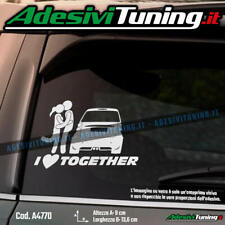 Adesivo I love together Smart