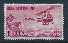 1961 san marino posta aerea - san,