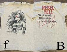 T-shirt classica Billy Idol 1983 ristampa giallo ribelle cotone S-235XL 20D1491