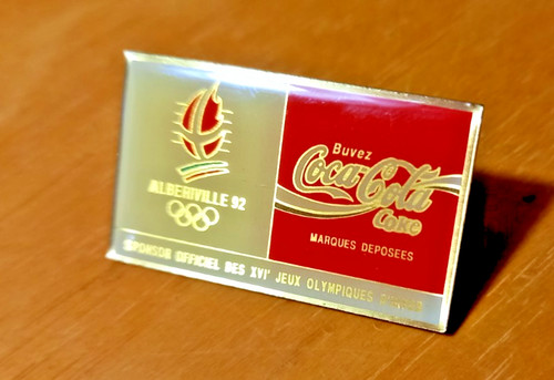Spilla coca cola alberiville - spilla,