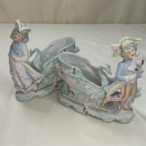 Coppia vasi statuali - coppia,