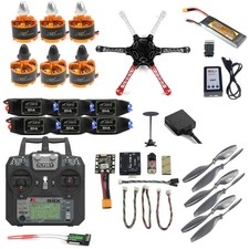 Nuovo drone Pro fai da te F450 F550 kit completo 2.4G 10CH RC FPV esacottero quad Radiolink
