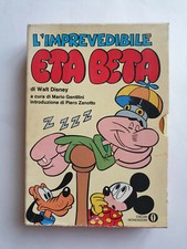 L'imprevedibile Eta Beta 990 991 Mondadori 1979 Disney Cofanetto Fumetto