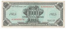 1000 AM LIRE SERIE 1943 A