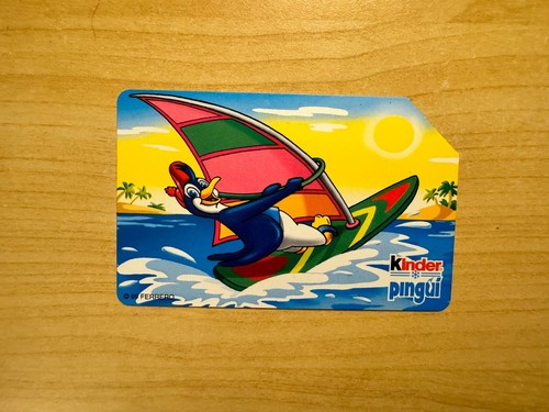 Scheda telefonica usata kinder - usata,