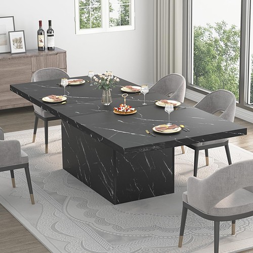 Hsh tavolo pranzo nero per - hsh,