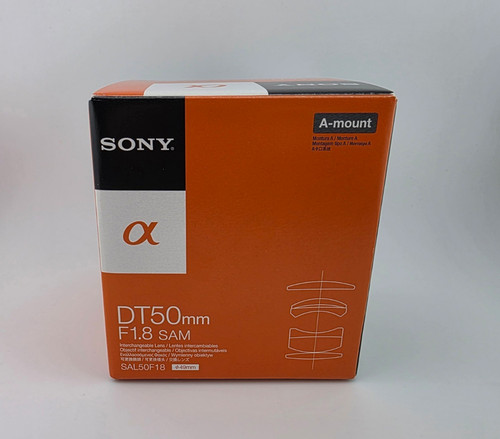 Sony 50mm sam - f1.8,
