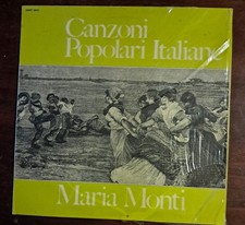 MARIA MONTI LP CANZONI