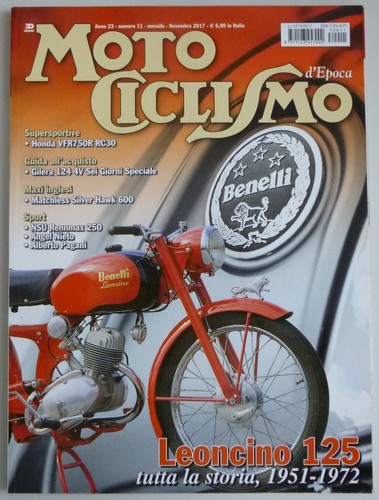Motociclismo epoca novembre - motociclismo,