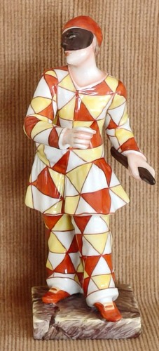 Statuina ginori arlacchino - ginori, "arlacchino"