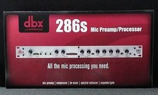 (NUOVO) DBX 286s | Preamplificatore Microfono Professionale Processore Dinamico Striscia Canale