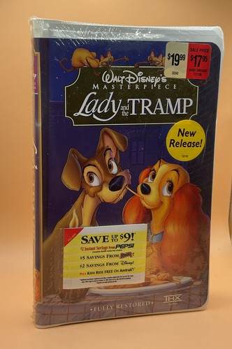 Lady and the tramp vhs - the,