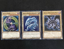 YUGIOH! Set DRAGO BIANCO OCCHI BLU MAGO NERO DRAGO NERO OCCHI ROSSI ITALIANO