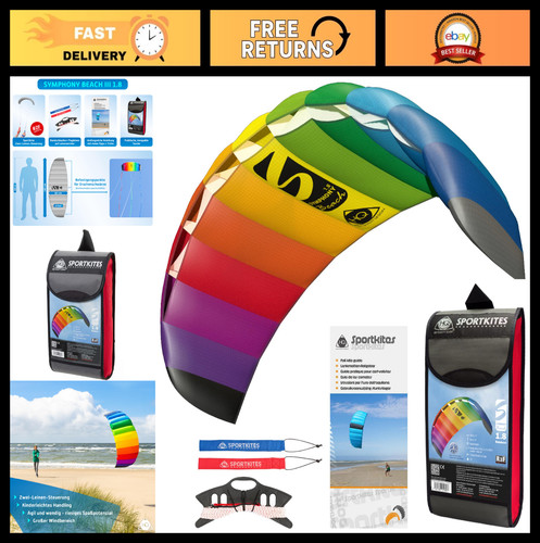 Dual line stunt kite - 1,8,