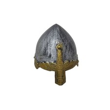 Elmo medievale in plastica per