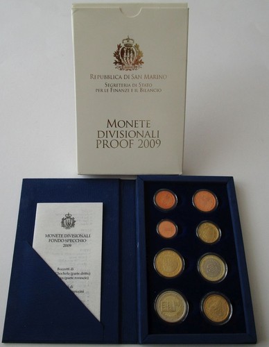 San marino 2009 proof - 2009, euro