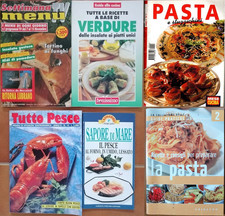 Riviste piccole varie cucina