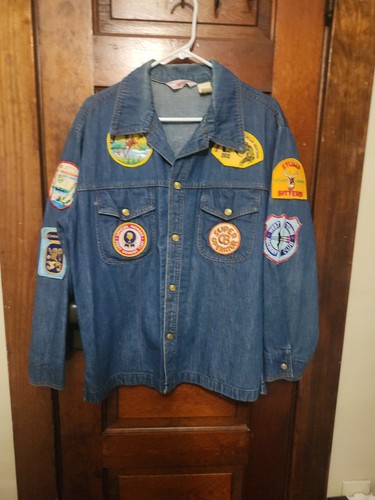 Giacca uomo vintage jeans
